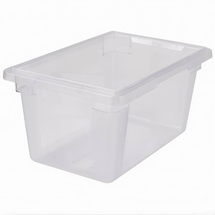 Food Storage Box, 12" x 18" x 9" Depth, 4.75-Gallon, Clear Polycarbonate for wholesale by EcoQuality