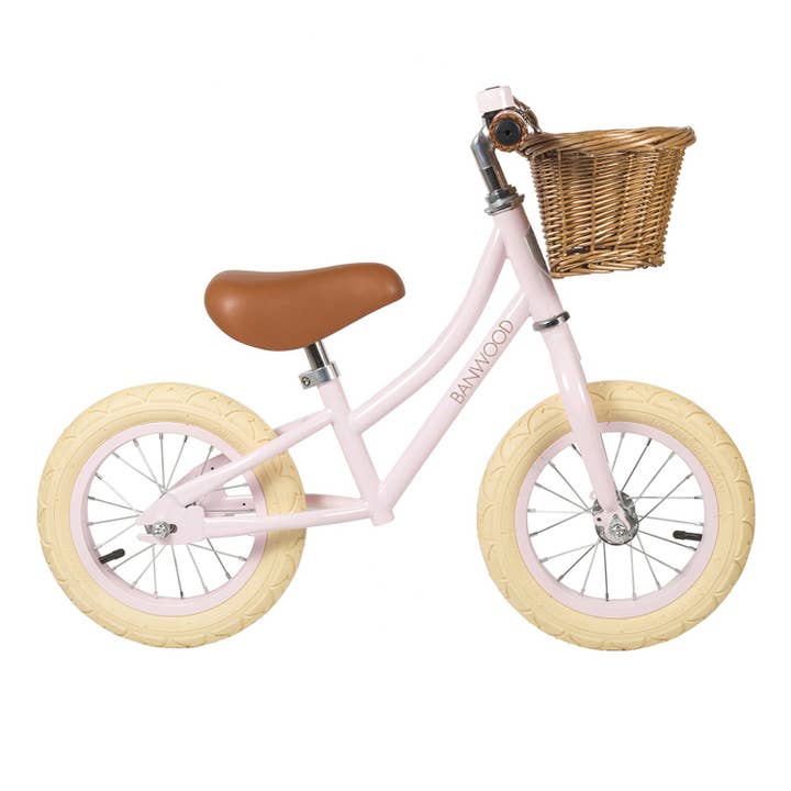 BANWOOD BALANCE BIKE FIRST GO VINTAGE - PINK for wholesale by Banwood UK