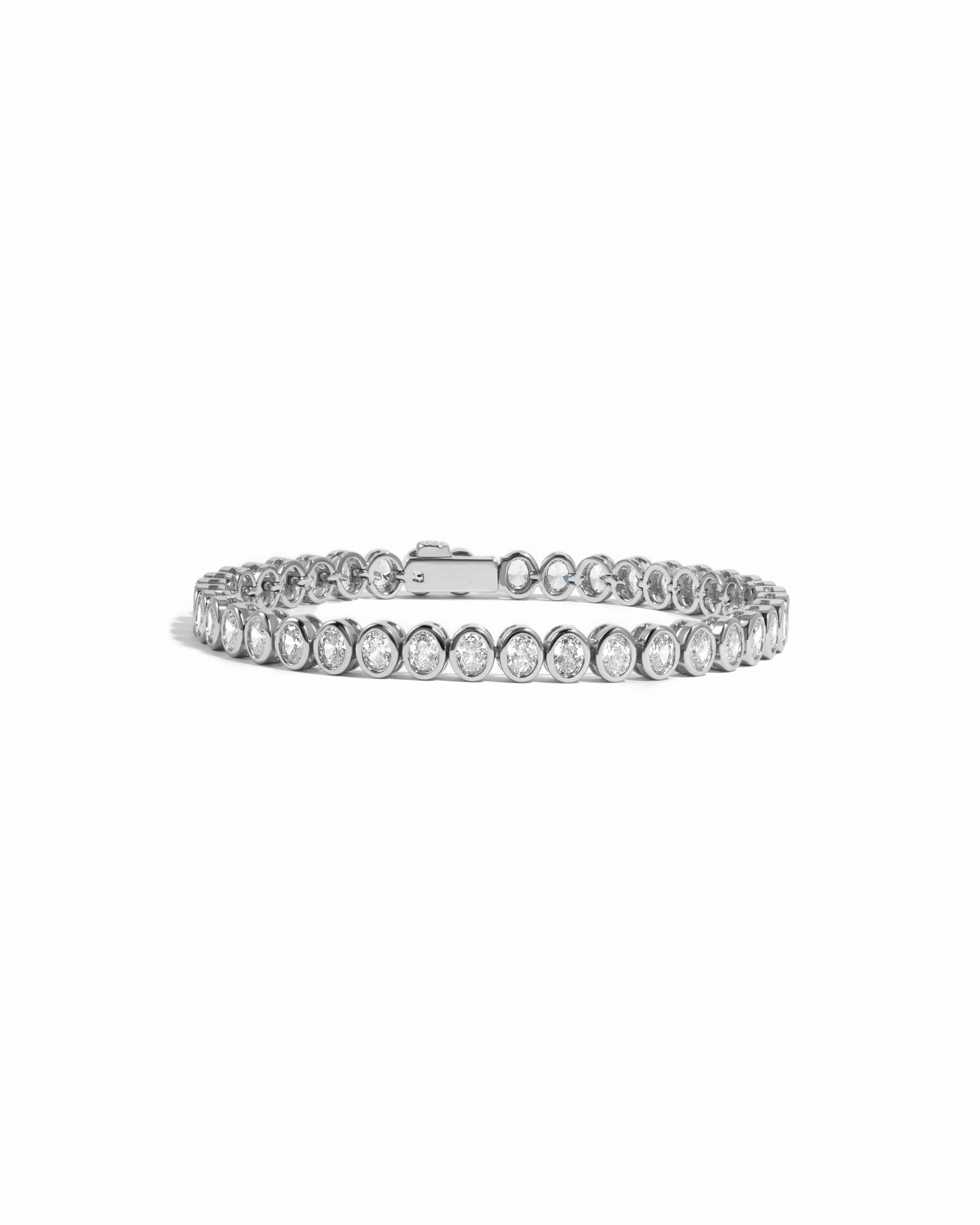 Sami Jewels - Wholesale Tennis Bracelet - Oval Bezel Tennis Bracelet0