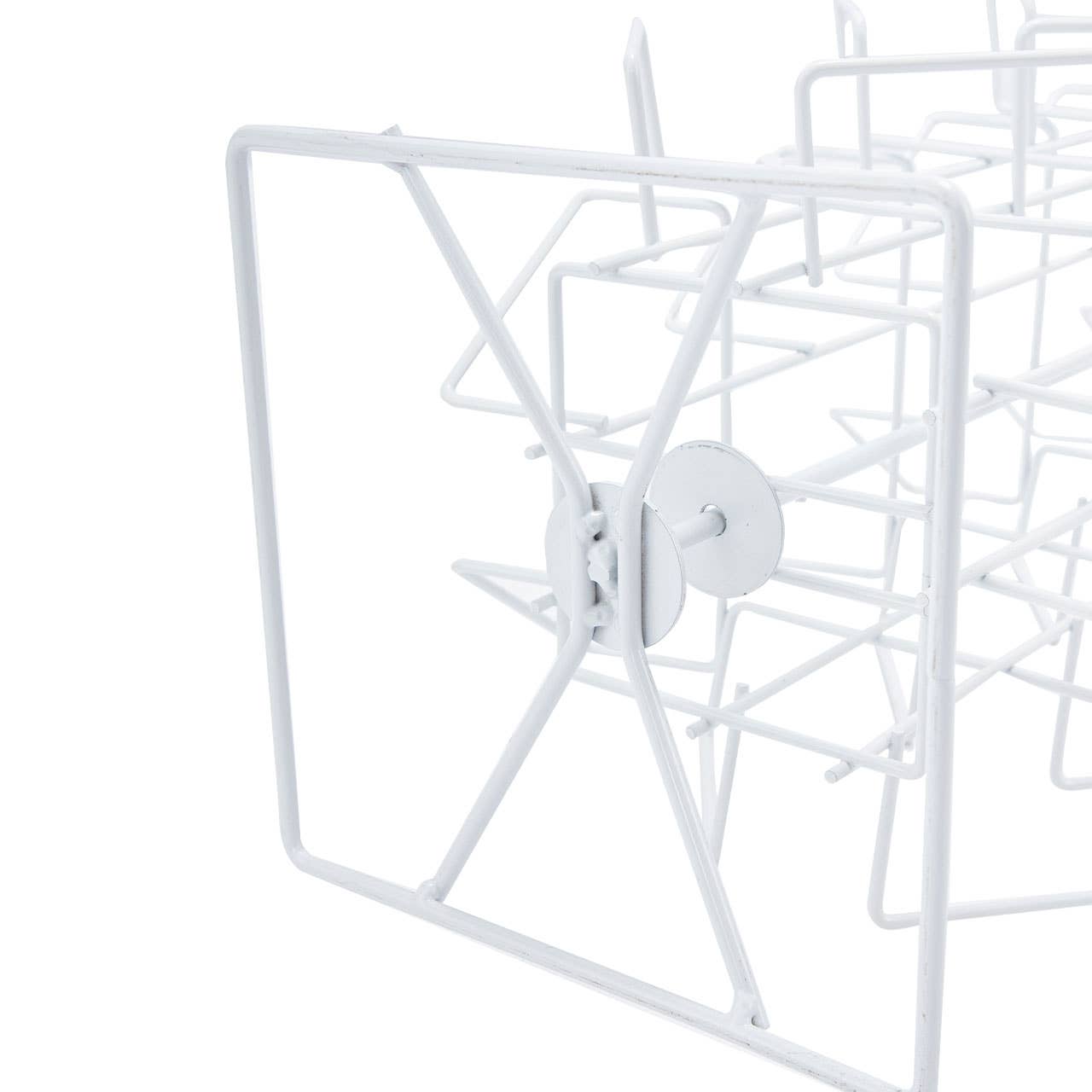 Store Supply Warehouse - Wholesale Retailer Display - Accessories - 12-Pocket Rotating Greeting Card Rack - 25”H x 12”D4