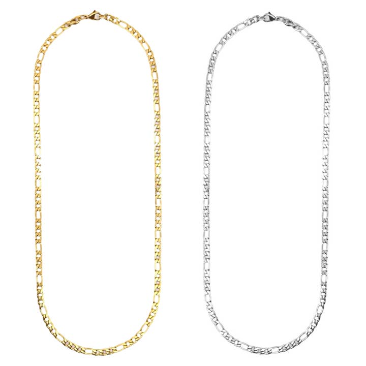 Chunky Figaro Necklace (4.5 mm) for wholesale by KIKICHIC