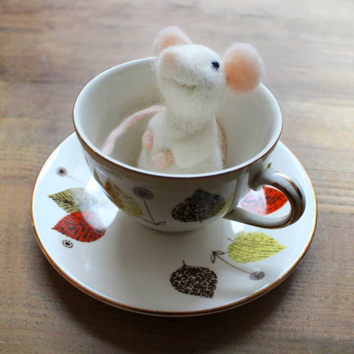 Bergin & Bath – wholesale Craft sewing kit – Needle Felting Kit - Mouse - Learn To Make TWO Cute Mice9