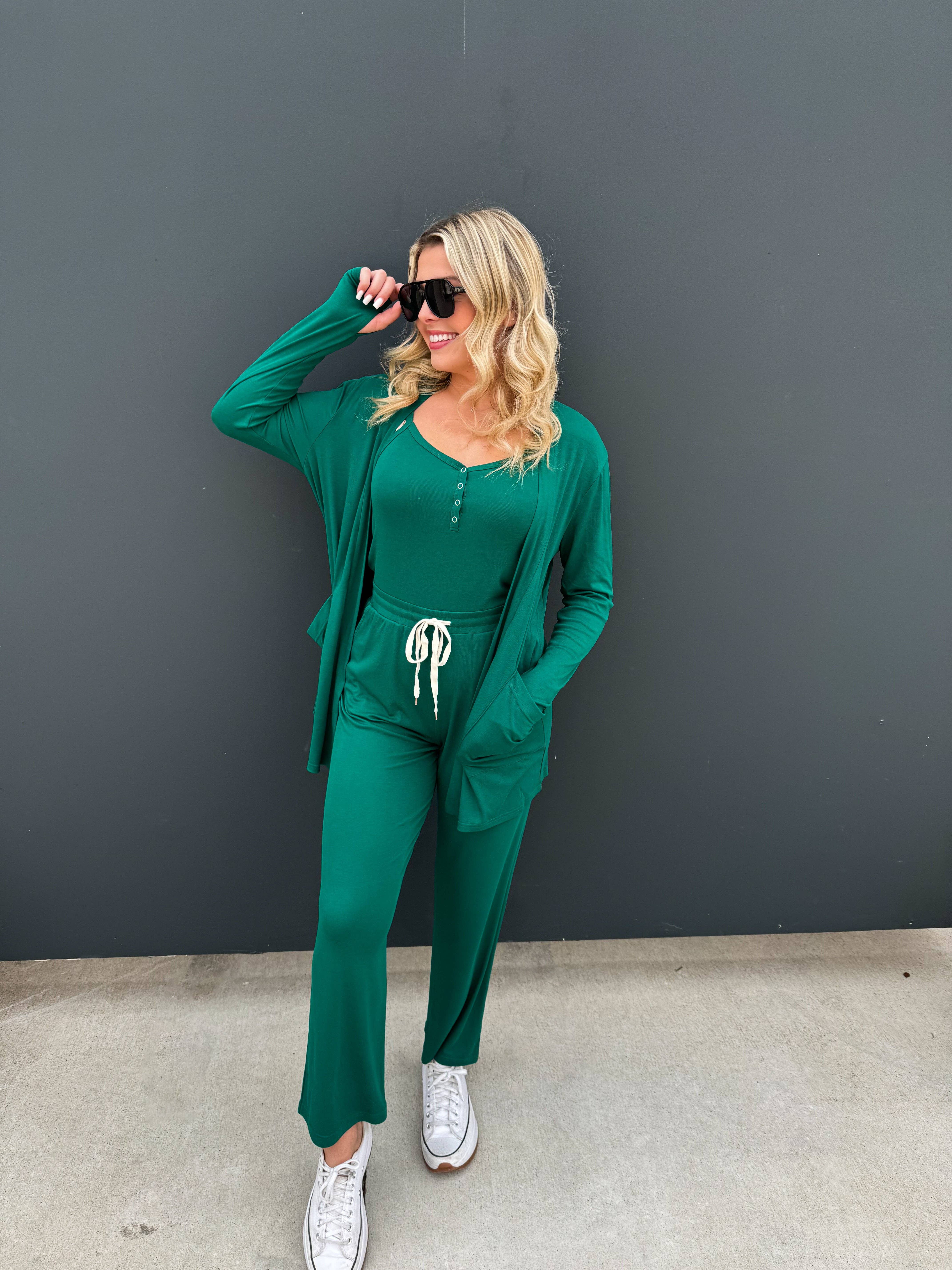 BLAKELEY - Wholesale Lounge Set - Women's - SOFT LANDING ROMPER & CARDIGAN SET14