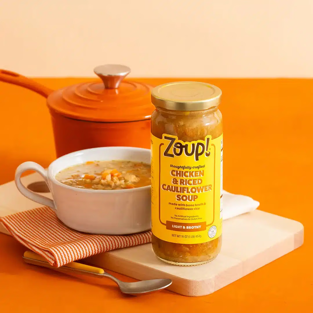 Zoup! Specialty Products - Wholesale Soep - Kip- en Bloemkoolrijstsoep1