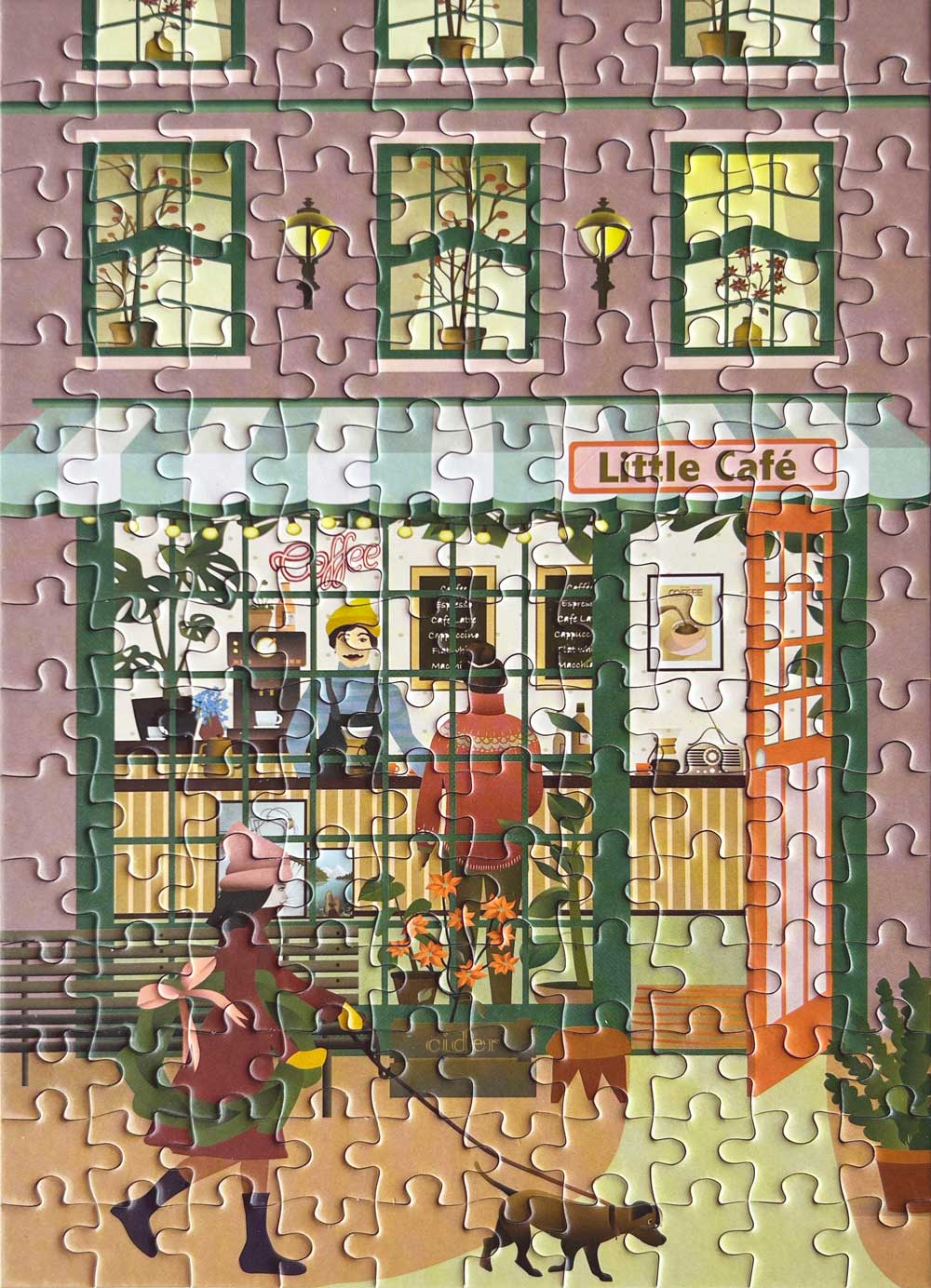 ViSSEVASSE - Wholesale Puzzle - Adult - LITTLE CAFE - JIGSAW PUZZLE - with 150 pieces2
