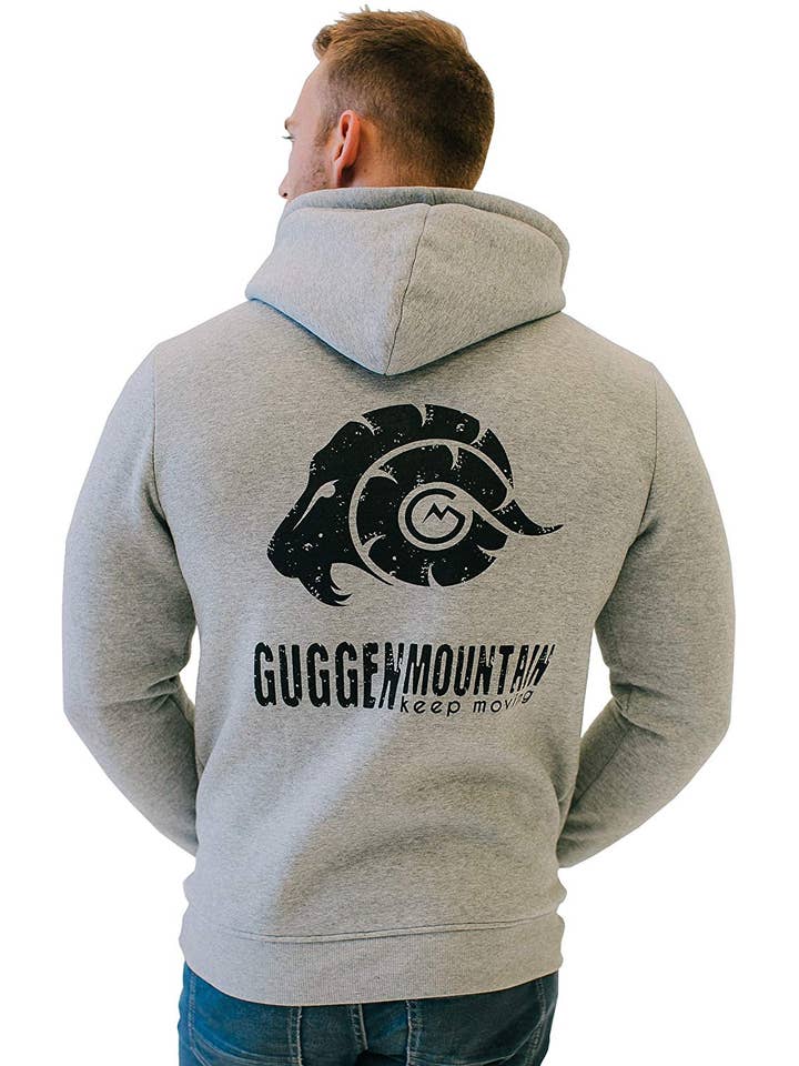 GUGGEN Mountain - Wholesale Hoodie - Men's - GUGGEN Mountain H06 Herren Kapuzenpullover mit Reißverschlus3
