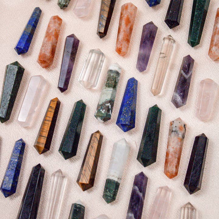 Selene Stone - Wholesale Spiritual Stone/Crystal - Mini Double Terminated Point5