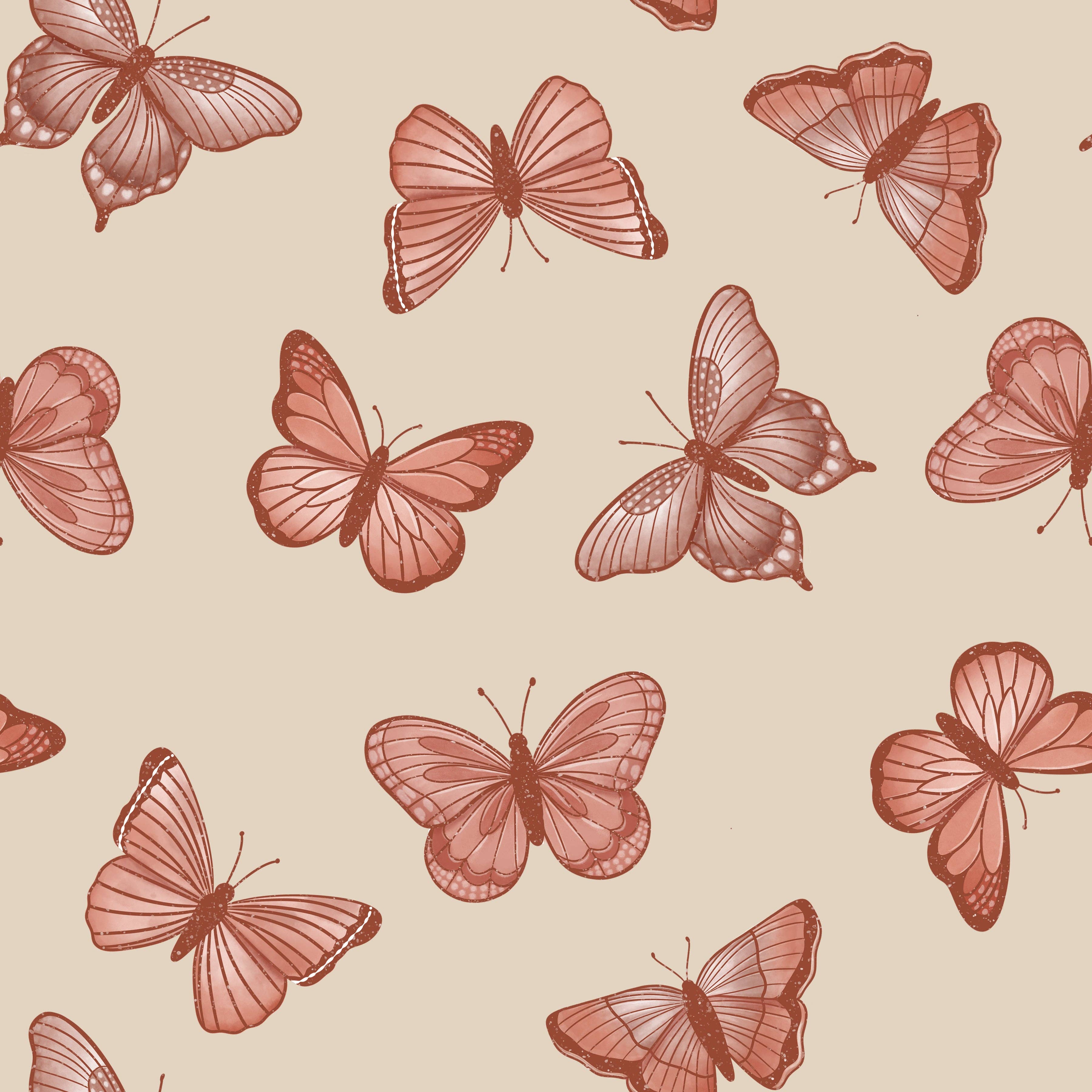 Annie Bean & Co - Wholesale Sleepwear Set - Kids - Butterfly | Flare Bamboo Two Piece Pajama Set2