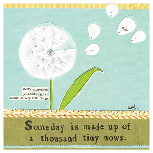Calypso Cards LLC - Wholesale Everyday Greeting Card - DANDELION SUPPORT GREETING CARD 5.5 x 5.5"