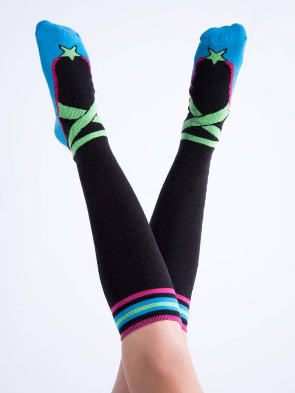 Ballet Knee High Socks for wholesale by Sugar And Bruno