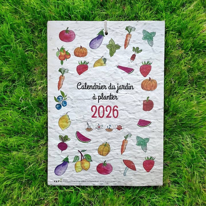 Des Mots Qui Fleurissent - Wholesale Calendar - 2026 Garden Planting Calendar0