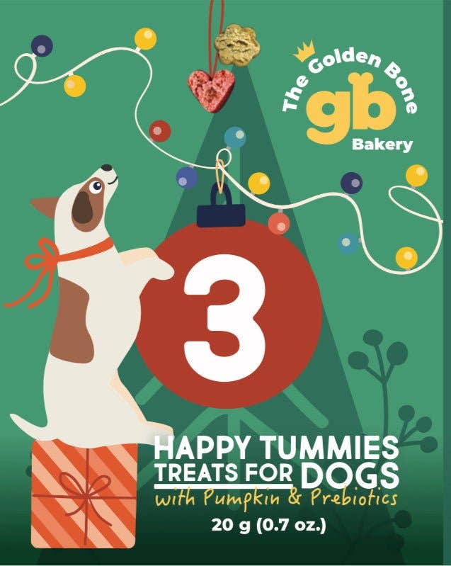 The Golden Bone Bakery - Wholesale Pet treats – Dog - Christmas Advent Calendar Tower Dog Treats6
