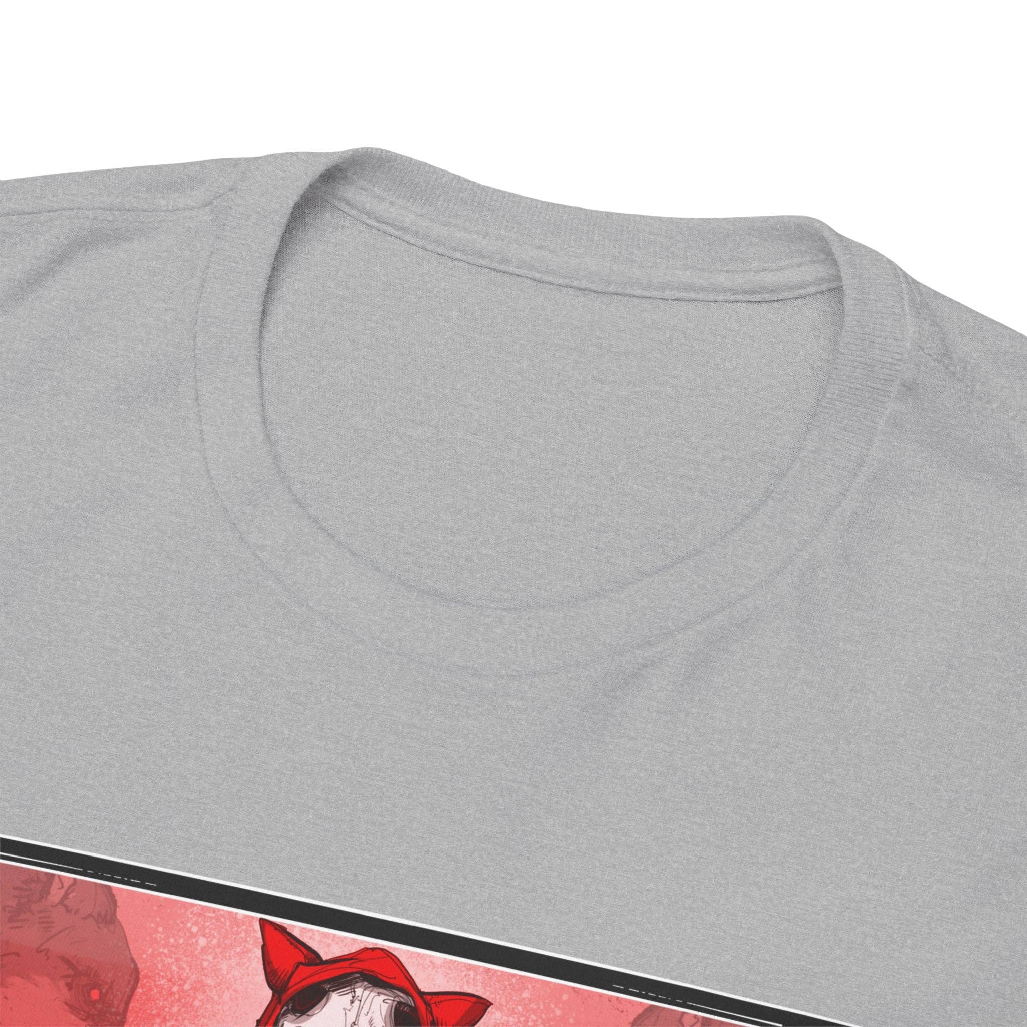 LVB Art - Wholesale T-Shirt (Graphic) - Unisex - Red Riding Hood Tarot  (Front & Back Print) Unisex Heavy Cotton Tee29