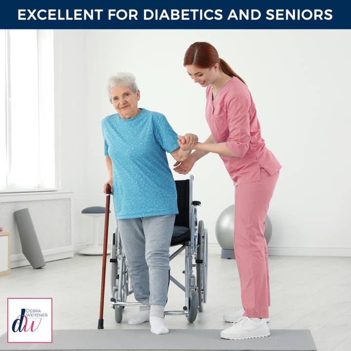 Debra Weitzner - Wholesale Socks - Unisex - Diabetic Crew Socks - 6 Pairs6