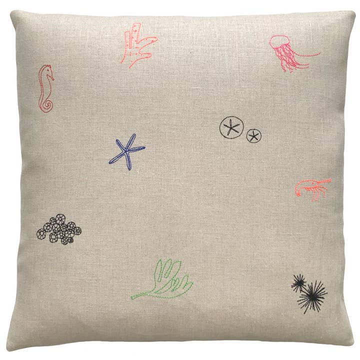 In The Ocean Pillow for wholesale by K Studio