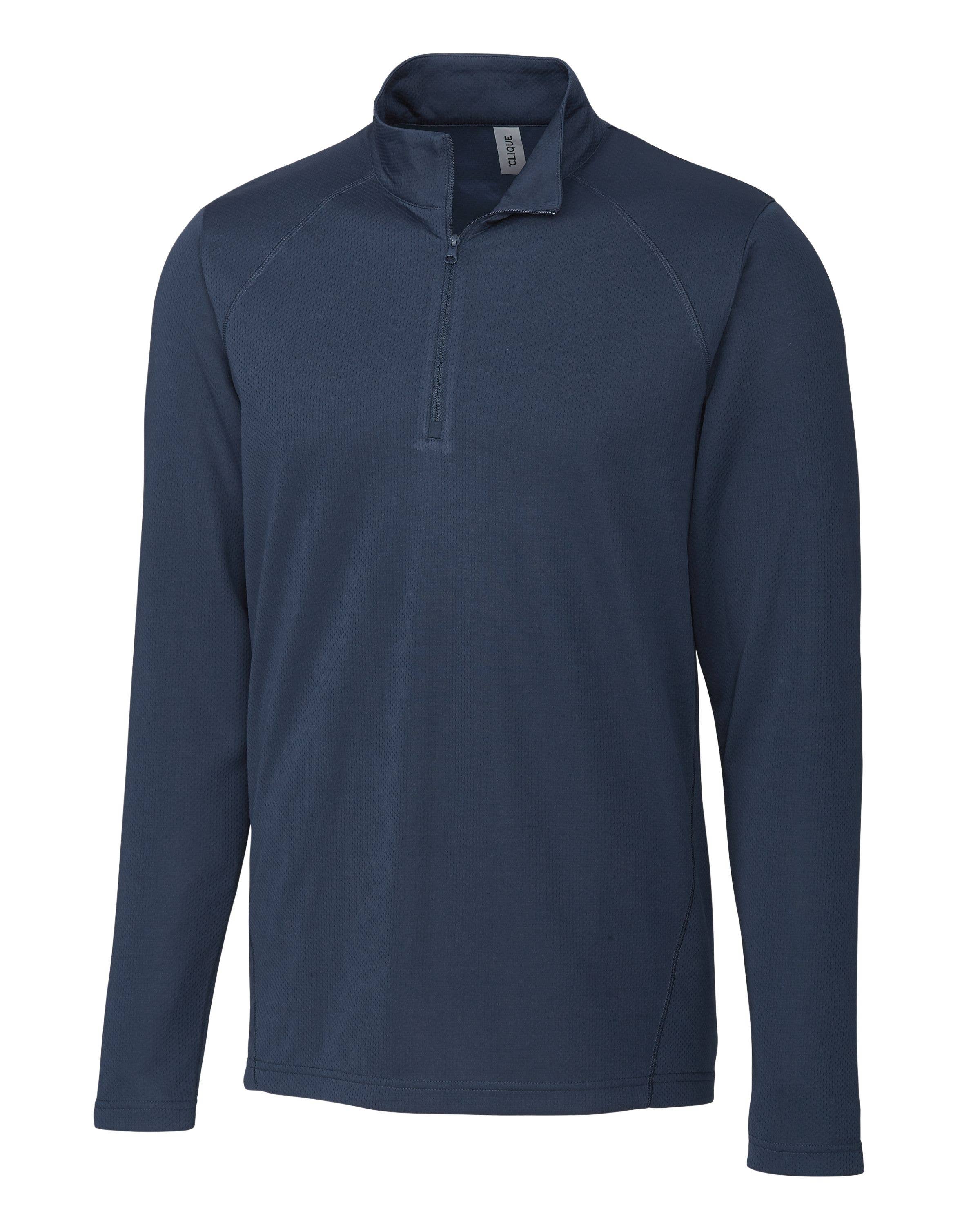 Cutter & Buck - Wholesale Athletic Top - Men's - Clique Ice Pique Mens Half Zip Tech Pullover1