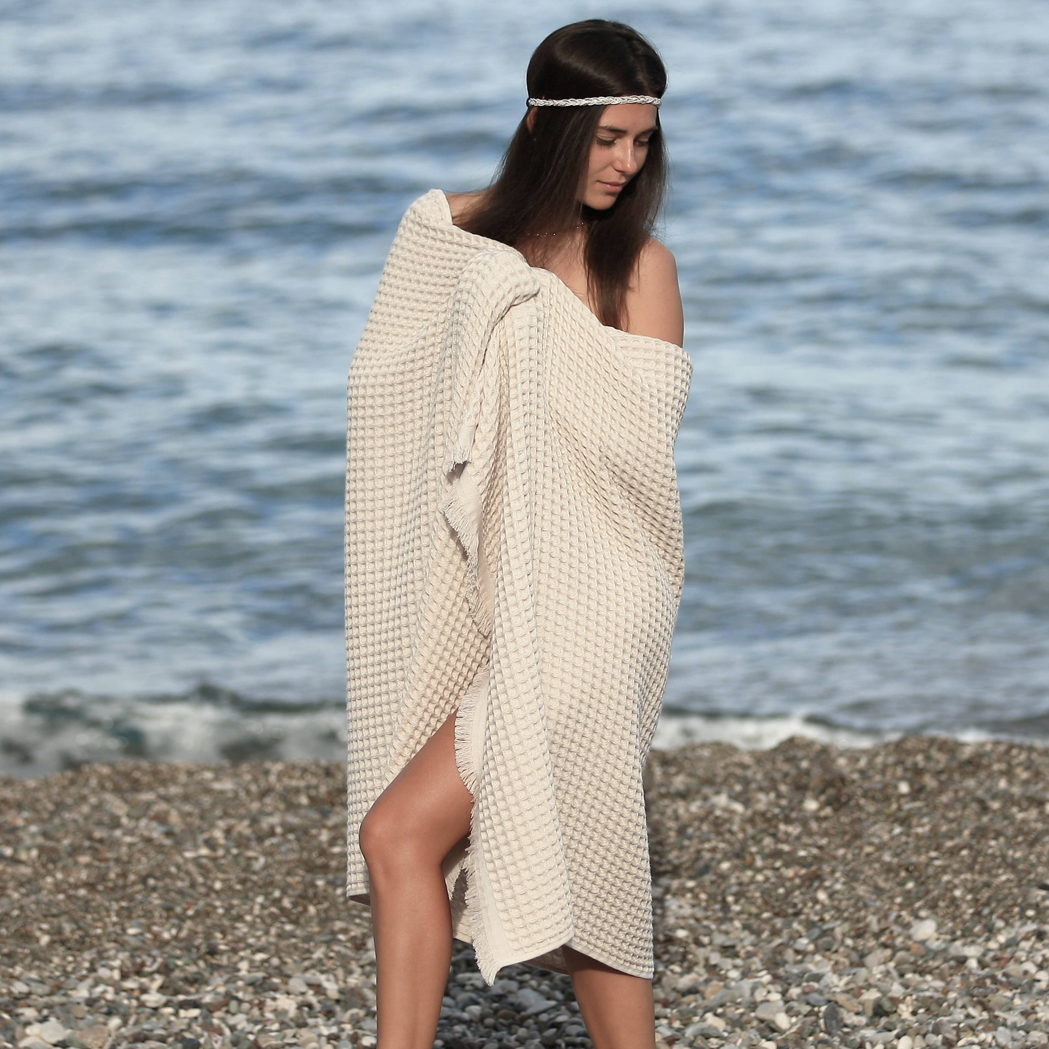 East'N Blue - Wholesale Bath Towel - Lycia Turkish Cotton Waffle Bath Towel8