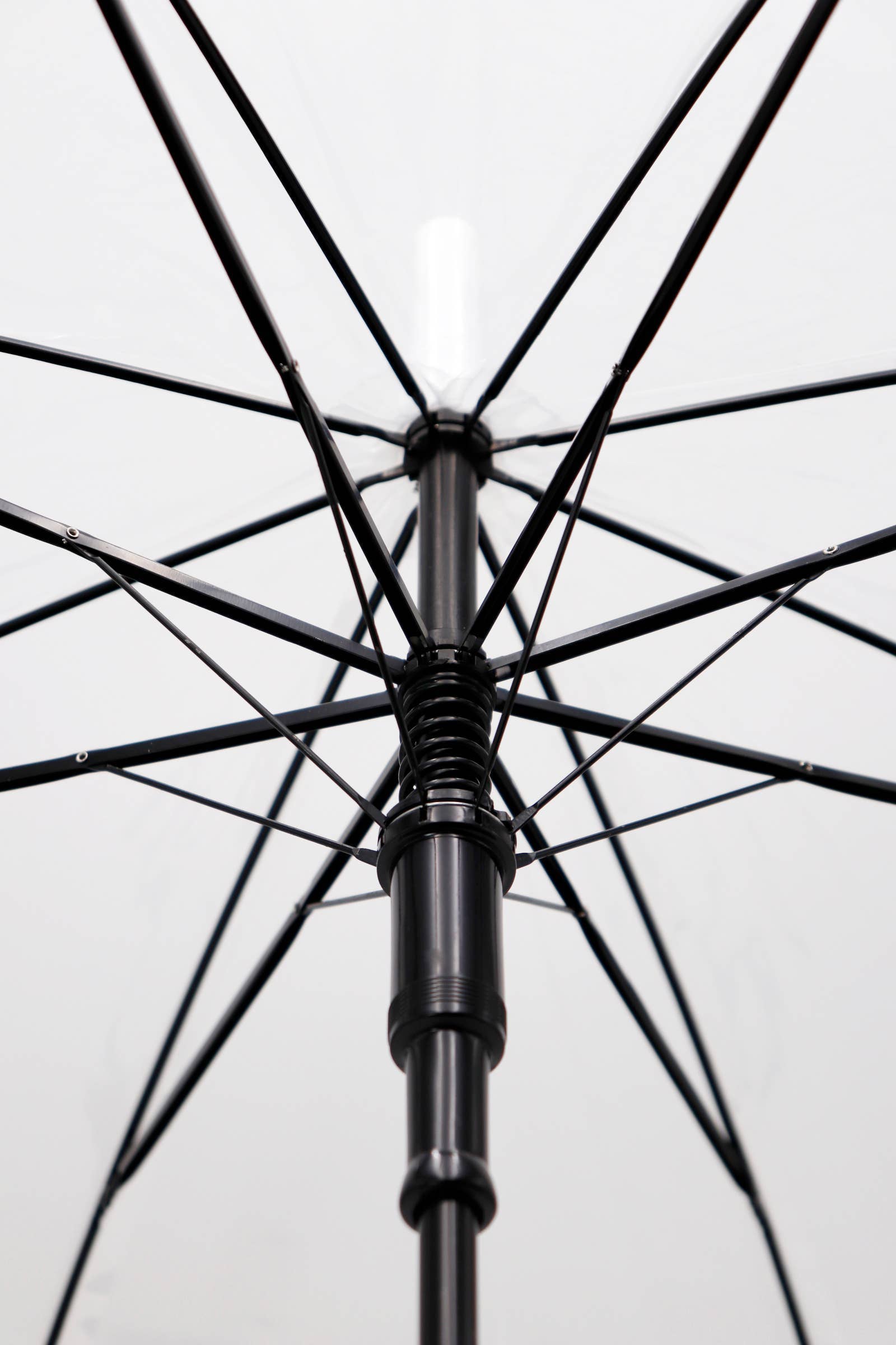 ASSORTITI Ombrello trasparente a cupola in PVC con apertura automatica pieghevole in vendita all'ingrosso su Faire4