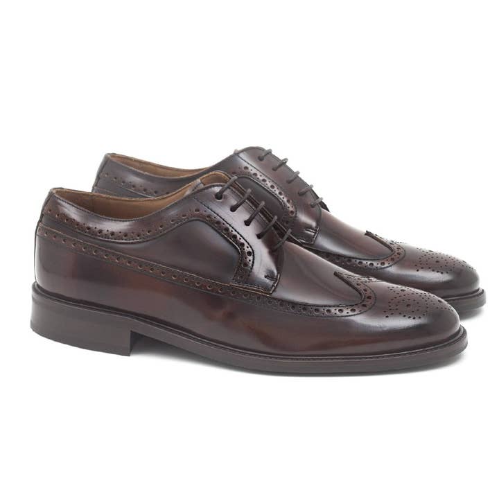Derby-Lederleder CR-22157-LEATHER für den Großhandel von Caramelo Shoes