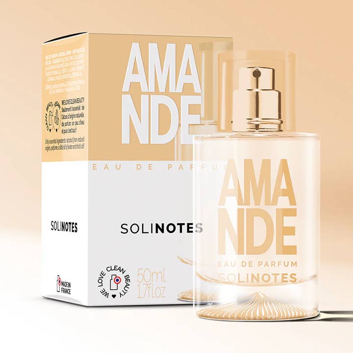 Almond Perfume 1.7 oz - CLEAN BEAUTY for wholesale by Solinotes (US Stores) - Distributed by Scents of Europe