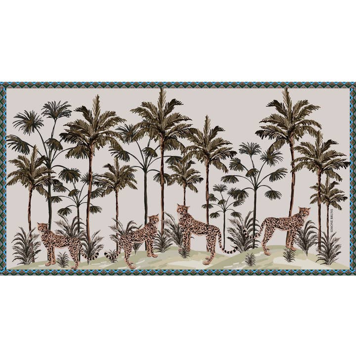 LEO PALM KASHMIRHALSDUK för wholesale av Simone Bruns