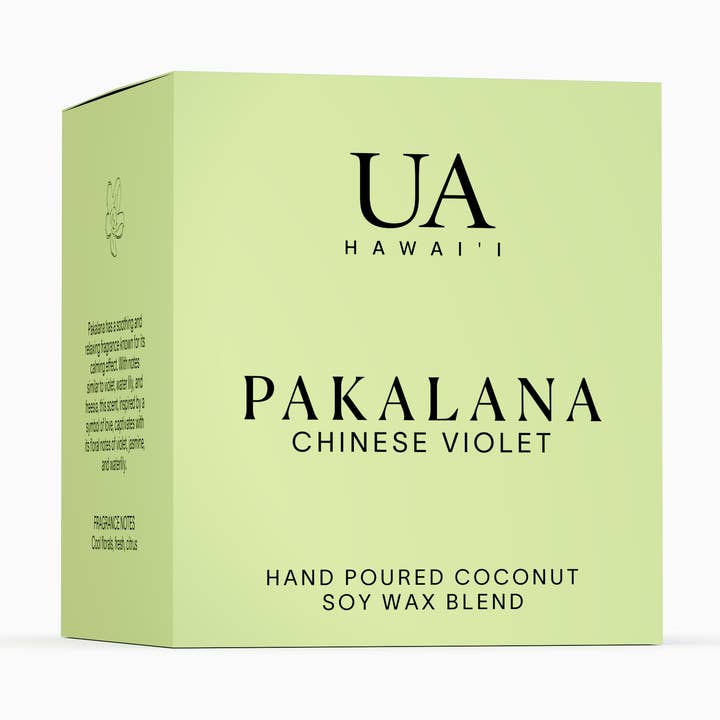 Bougie parfumée Pakalana pour la vente par Ua Hawaii
