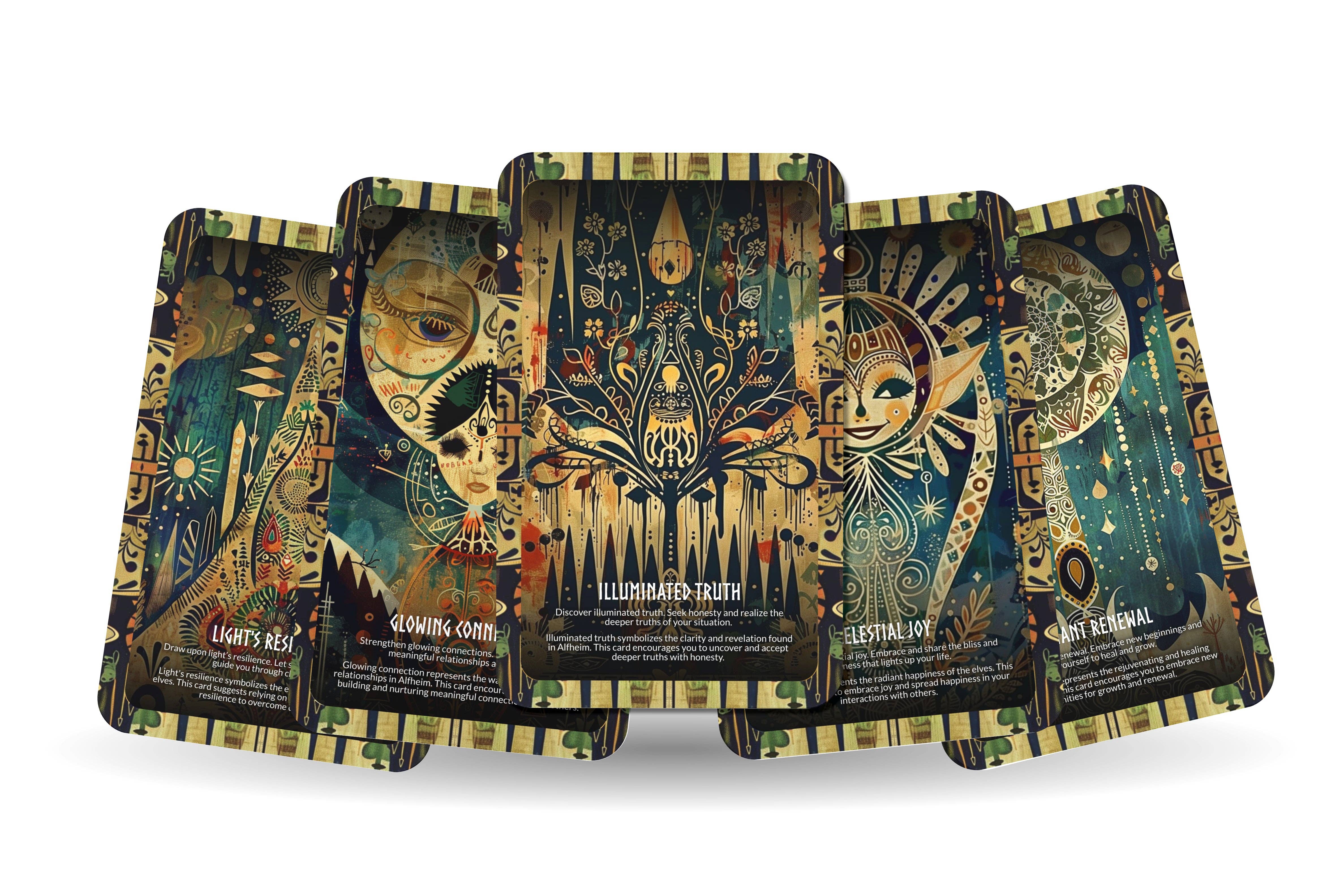 IBIZA TAROT - Wholesale Tarot Cards - Alfheim Light Oracle Cards - Ethereal Beauty Exploration4