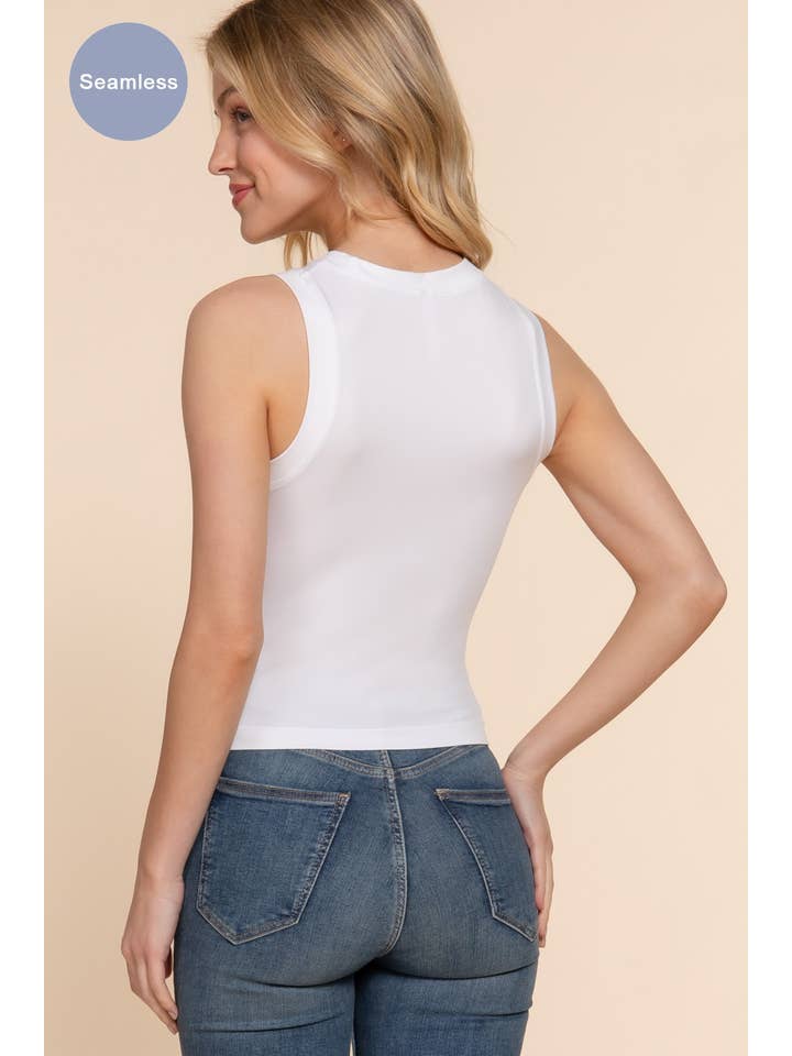 Active Basic | Active USA – wholesale Tank top – Women′s – Crew Neck Seamless Tank Top5