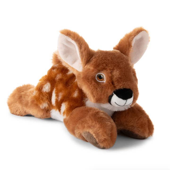 The Petting Zoo - Wholesale Stuffed/Plush Toy - Kids & Baby - Earth Keeperz Fawn small 10" Recycled Plush4