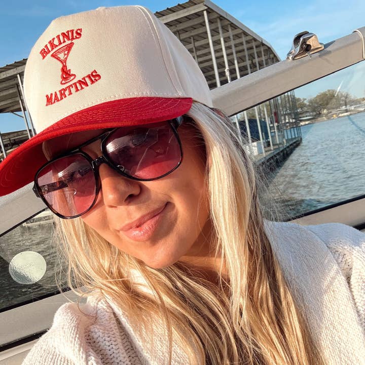KENZKUSTOMZ - Wholesale Trucker Hat - Women's - Bikinis & Martinis Vintage Trucker Hat