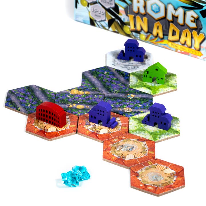 Alley Cat Games – wholesale Board game – Rome in a day - Hobby euro game2