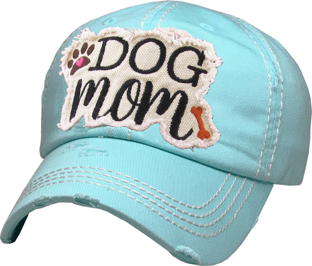 KBETHOS - Wholesale Baseball Cap - Women's - DOG MOM WASHED VINTAGE BALLCAP10