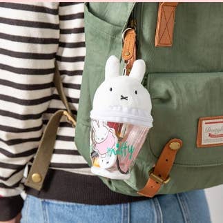 K_Wonderland - Wholesale Keychain - Women's - Miffy Jelly Transparent Pouch Key Ring, Bag Deco Charm