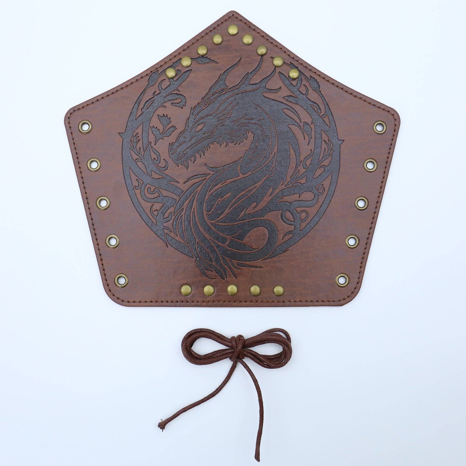 SALINA TRADING INC - Wholesale Costume – Women's - Medieval Leather Wrist Cuffs Retro Punk Arm Guards Festival Costume Accessories20