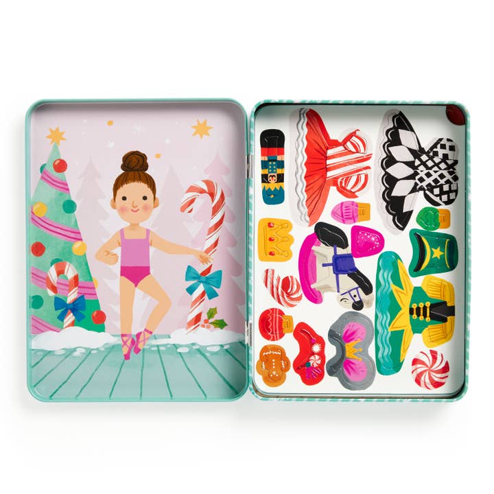 Chronicle Books - Wholesale Toy Set - Kids - Enchanted Nutcracker Magnetic Dress-Up