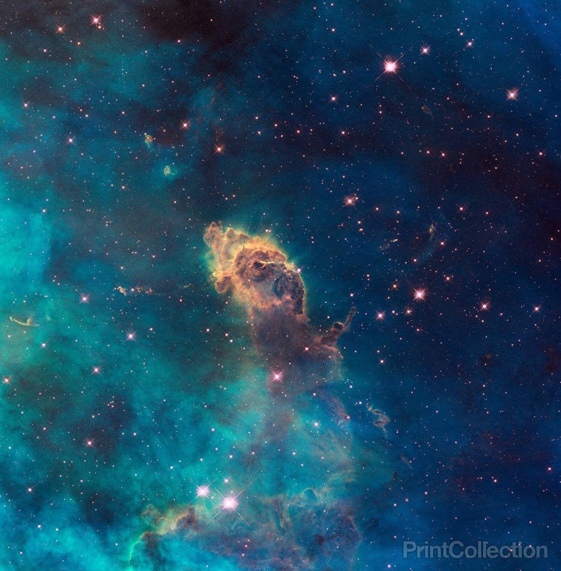 Print Collection - Wholesale Art Print - Jet in Carina: WFC3 UVIS Full Field0