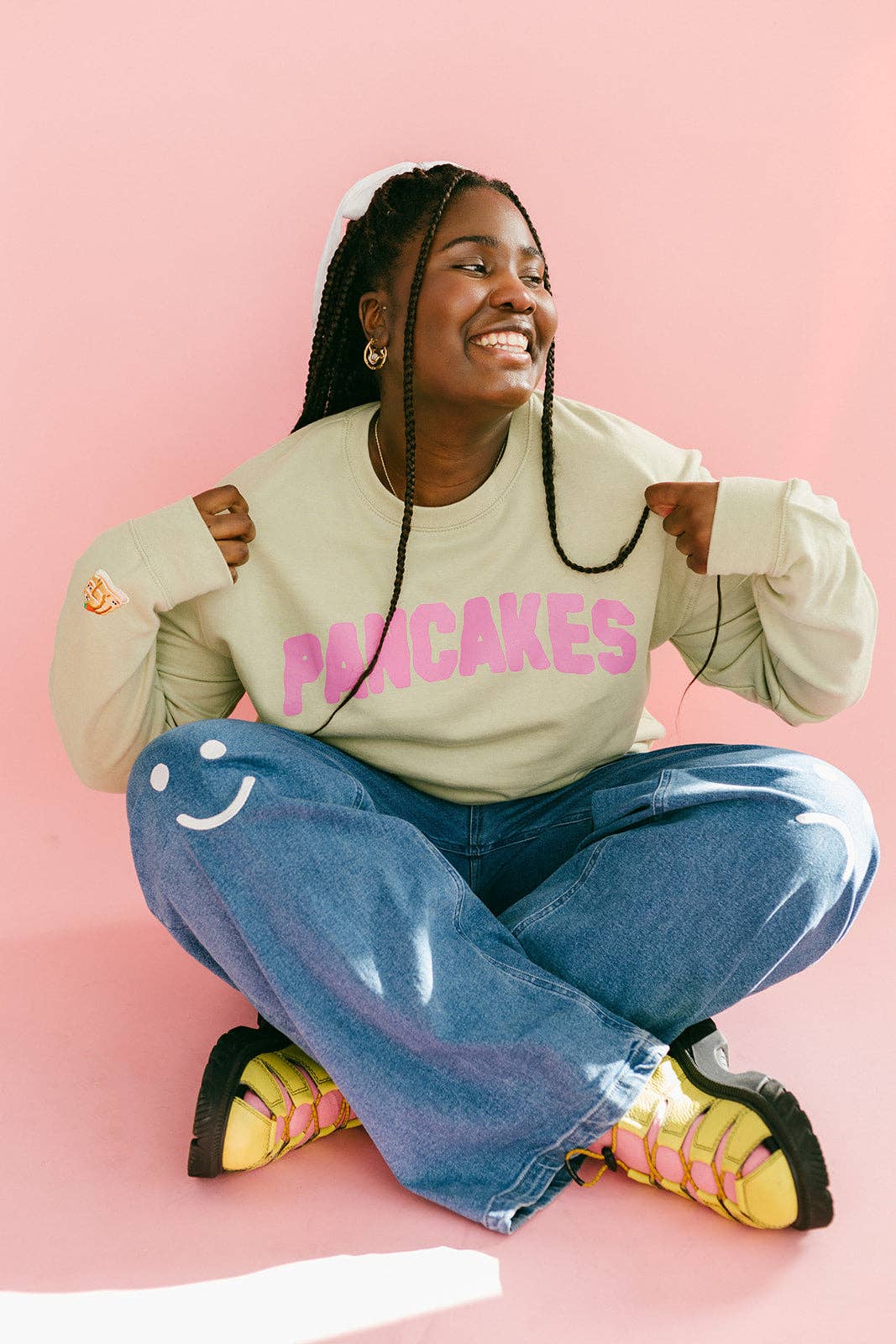 Limpet Store - Vente Sweat-shirt à imprimés – femme - Sweat-shirt surdimensionné The Pancakes5