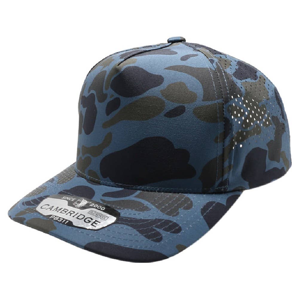 DOBBI - Vente Casquette de camionneur – unisexe - Camo perforé à l'ancienne4