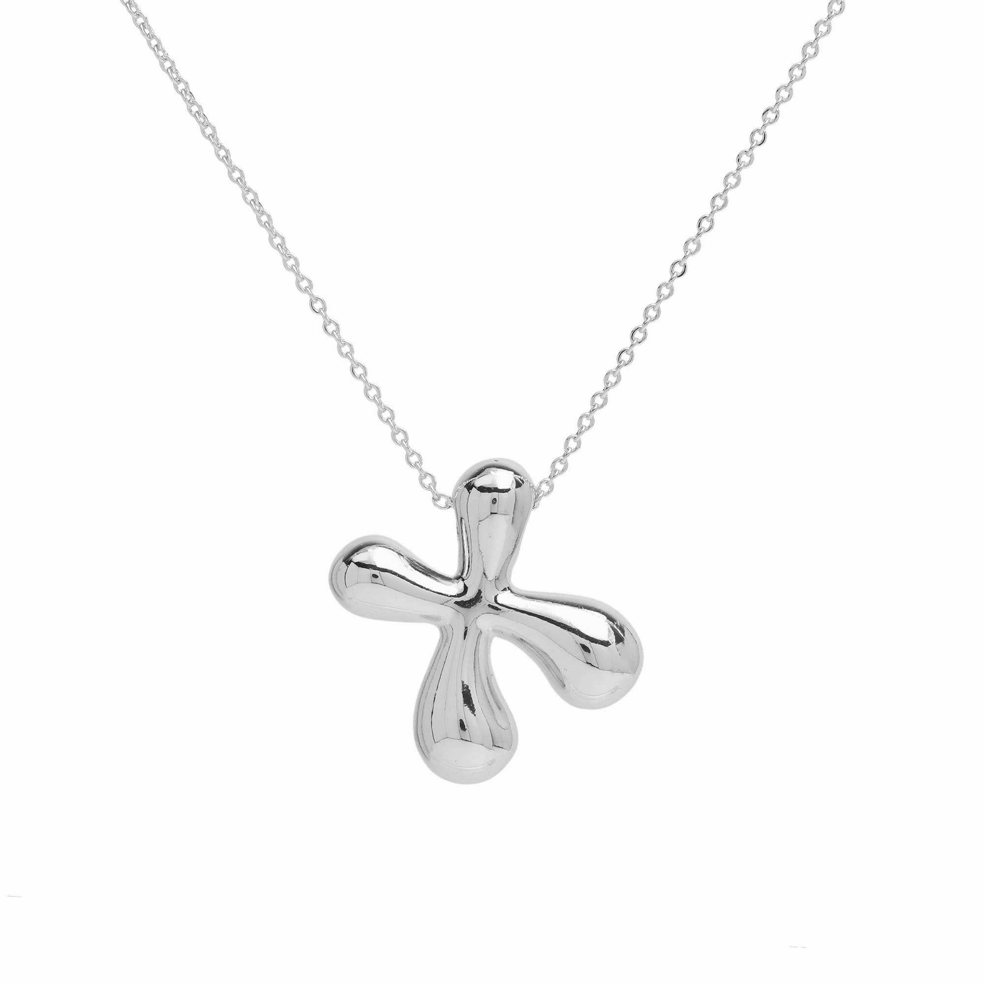 Savvy Bling – wholesale Pendant/charm necklace – Initial Waterdrop 18K Gold Necklace26