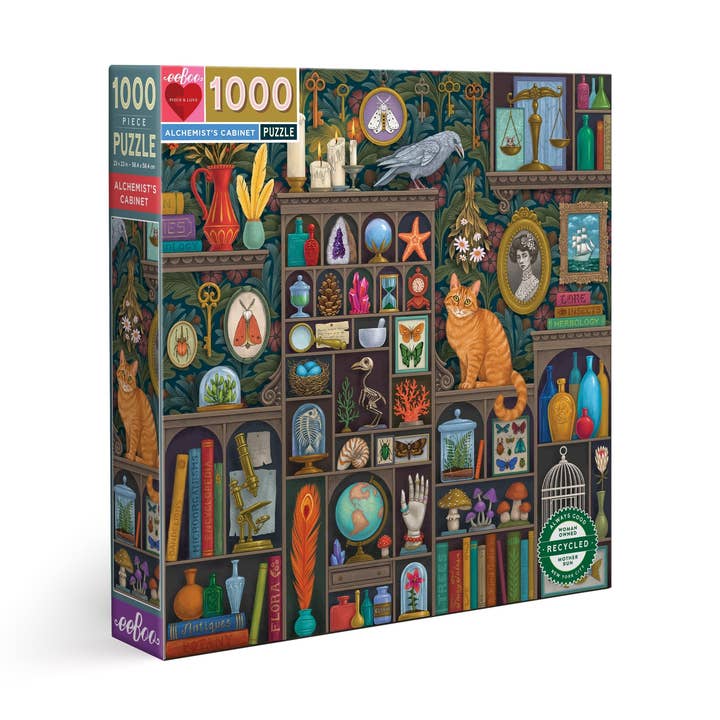 Alchemist's Cabinet 1000 Piece Puzzle for wholesale by eeBoo