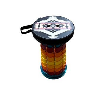 Nativo – wholesale Stool – Portable Folding Stool-Southwestern Pattern