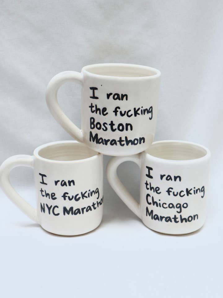 Marathon Mok voor wholesale door Mean Muggin Ceramics