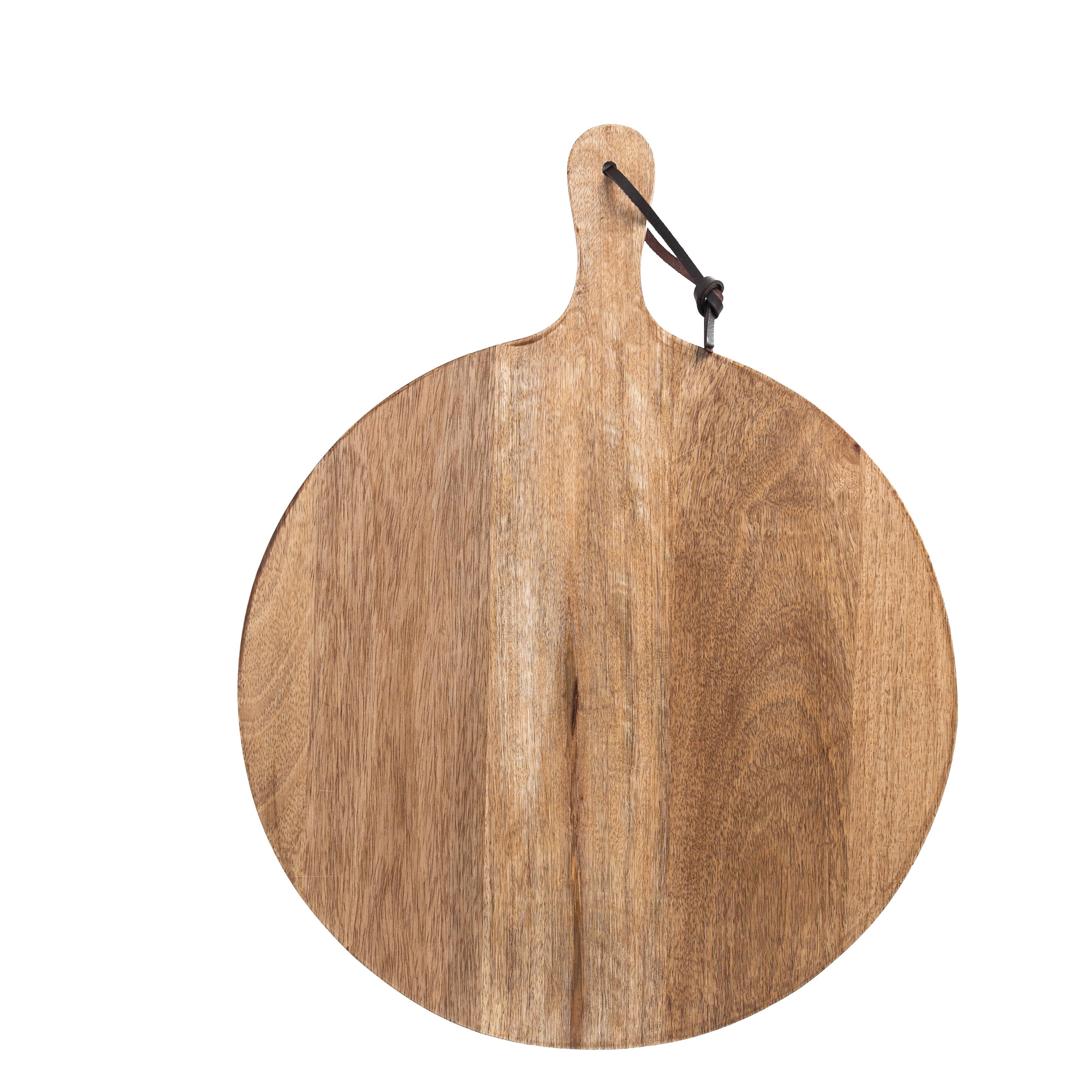 Heritage Lace - Wholesale Serving Tray - Artisan Wood 14" Round Natural Mango Charcuterie Board2
