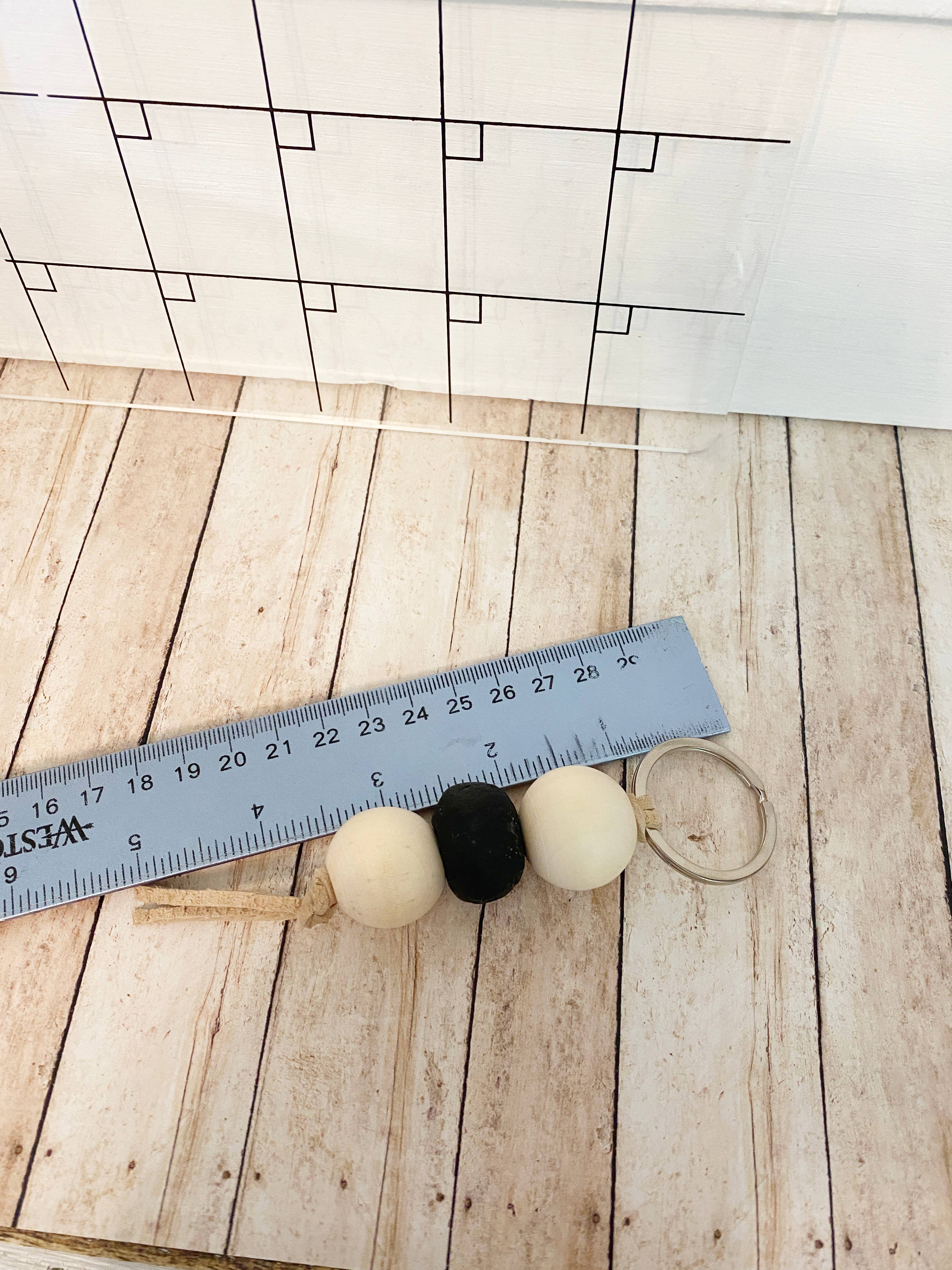 Simply Styled Art - Vente Porte-clés – femme - Porte-clés Boho Perles de Verre de Mer Noire6