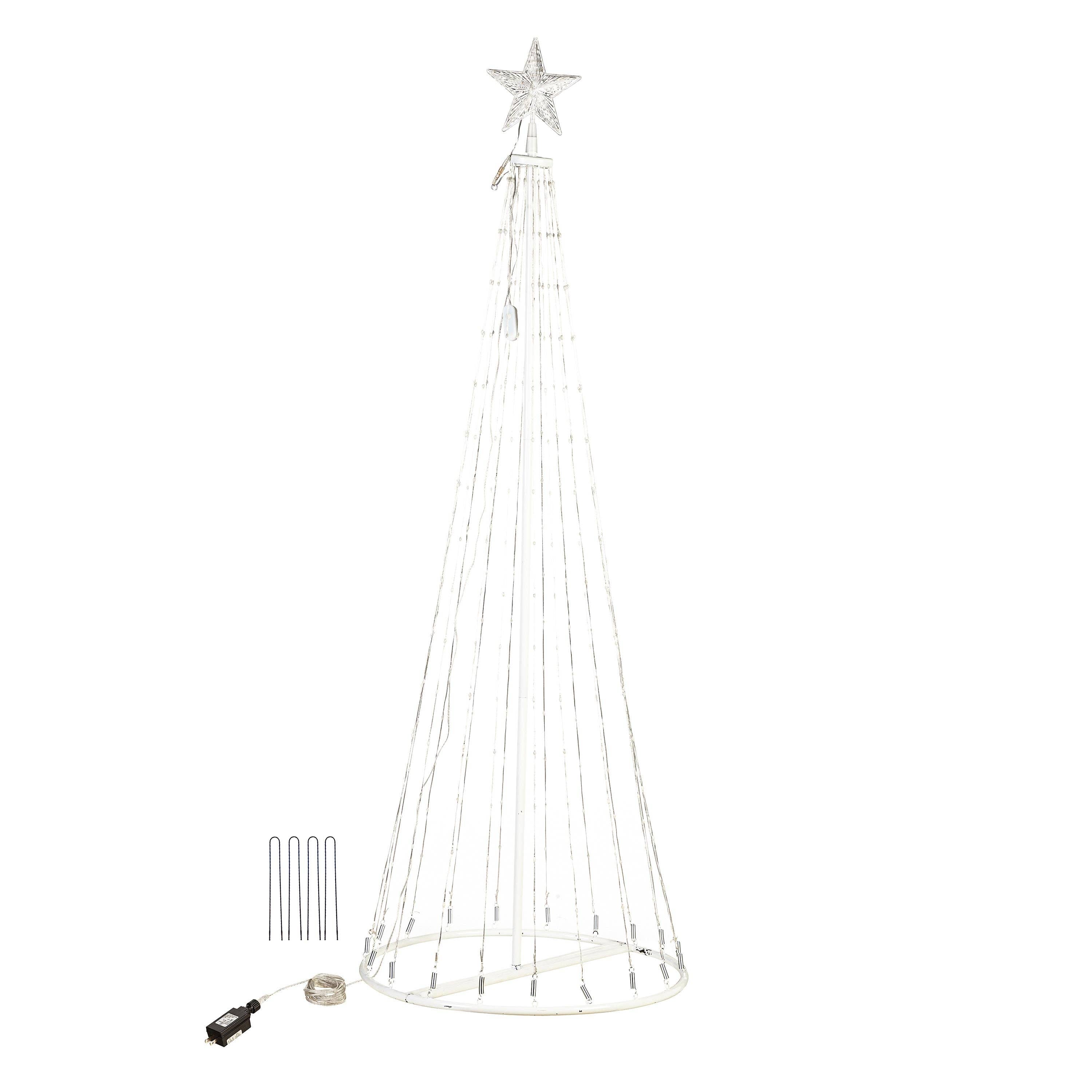 Evergreen Enterprises - Wholesale Christmas Decoration - Indoor/Outdoor Cone tree with RGB Lights 75"2