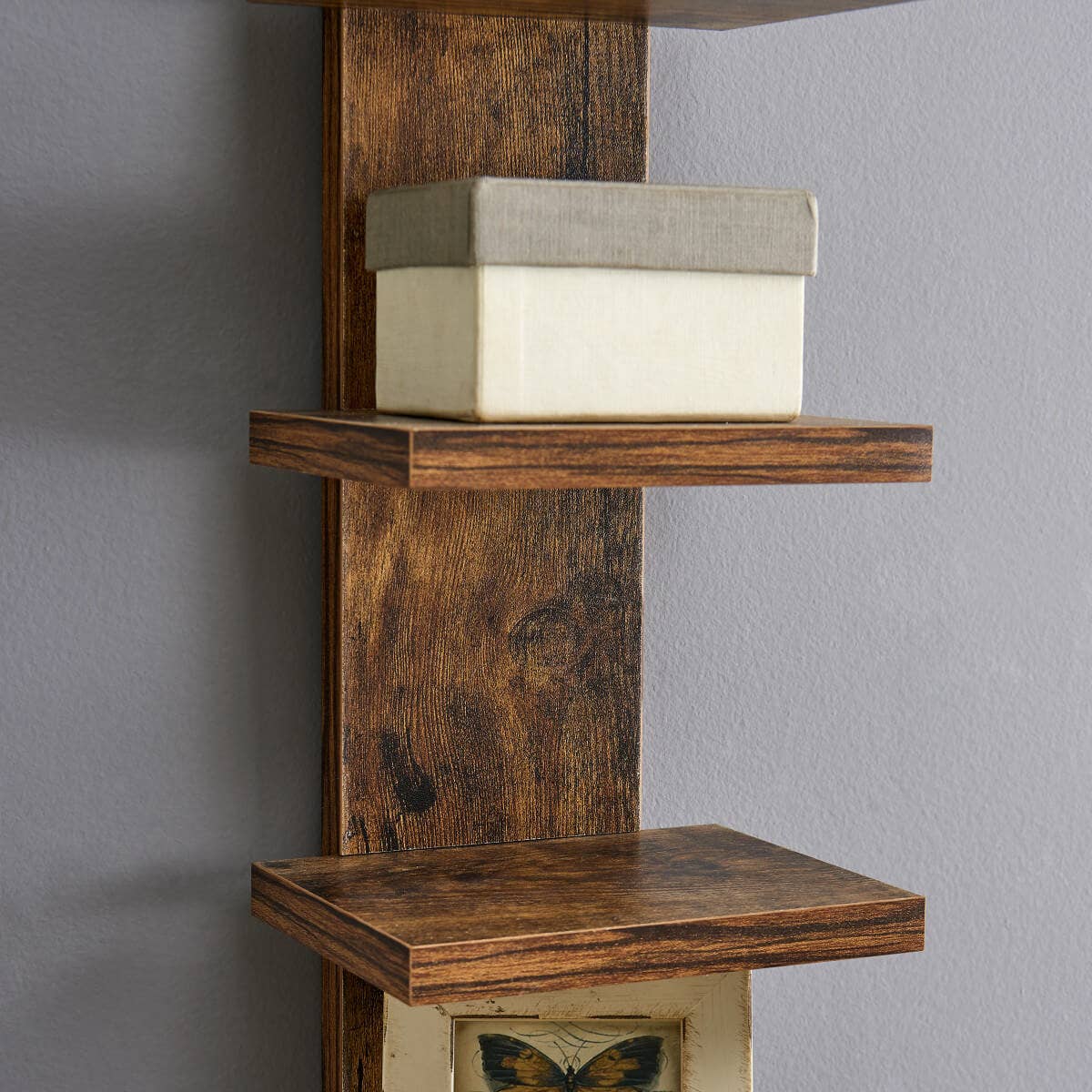 Danya B - Wholesale Wall Mounted Shelf - Utility Column 5.5" x 6" x 30" Spine Wall Shelves5