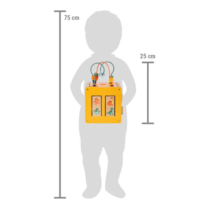 small foot - Wholesale Wood Toy - Kids - Motor Skills Cube “Dino” FSC 100% | Motor Skills | Wooden Toys6