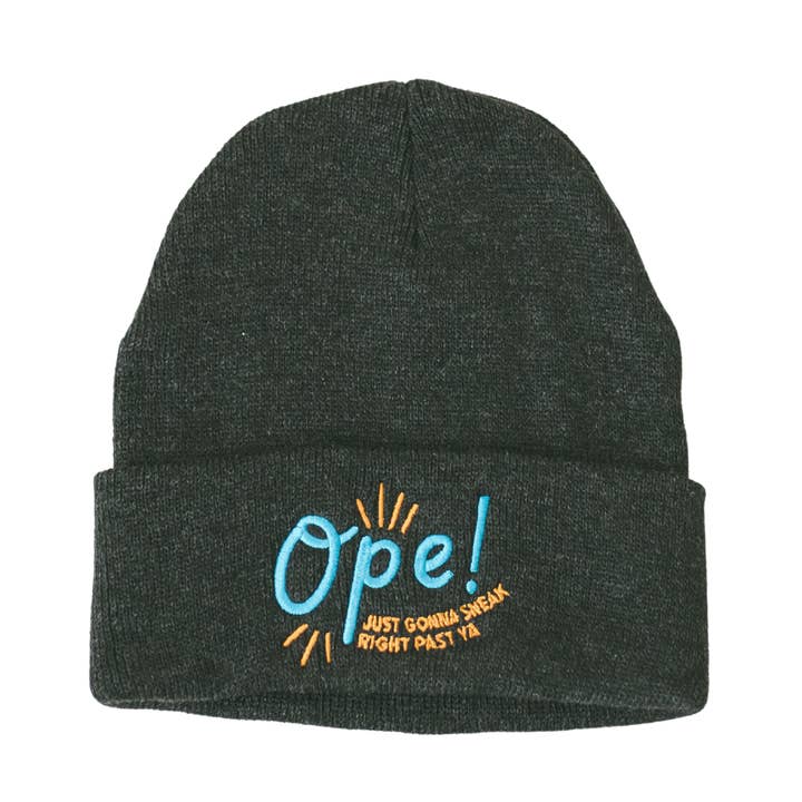 Ouverte ! Bonnet d'hiver, bonnet en tricot d'hiver Midwest pour la vente par Sweetpea and Co.