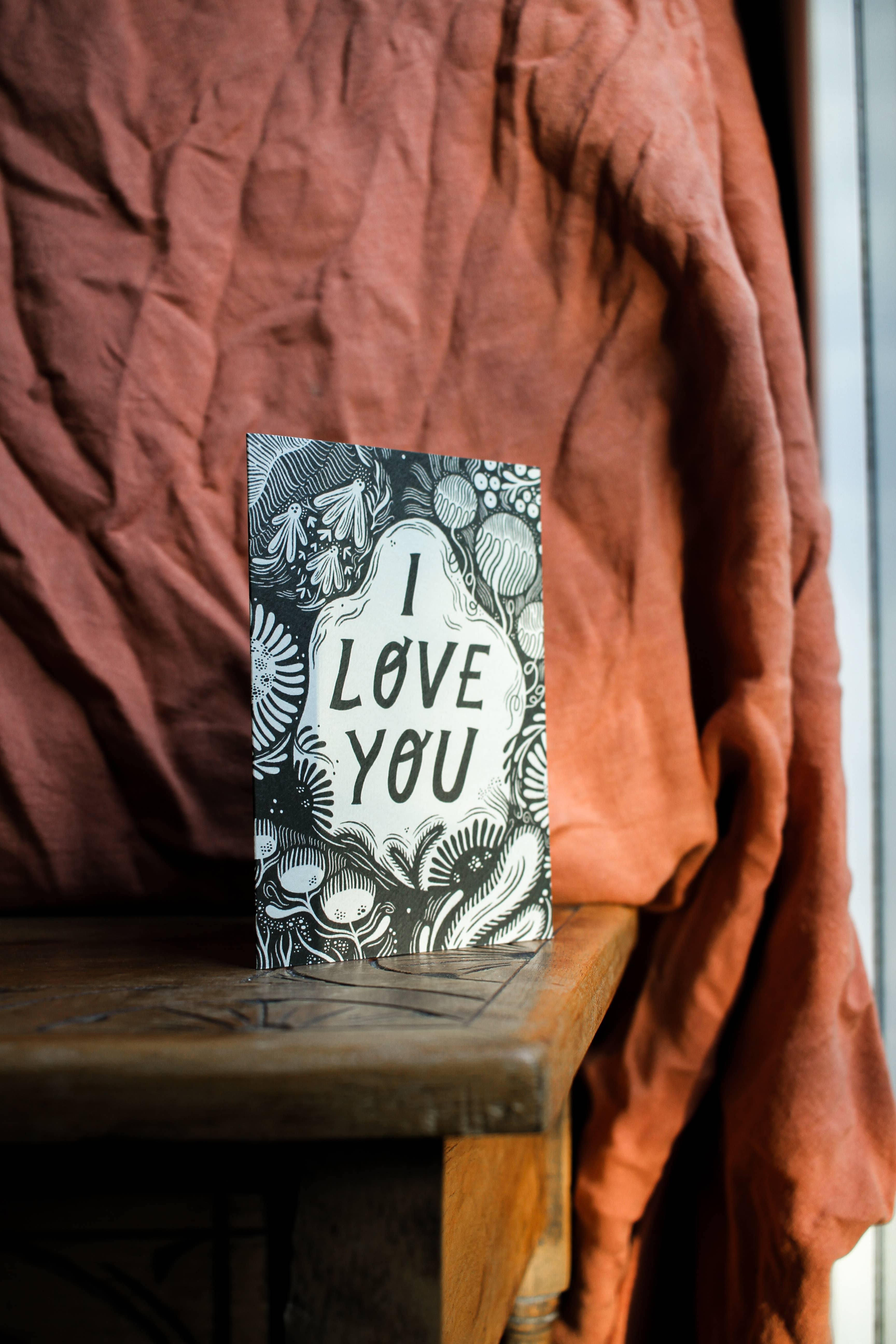 Lauren Marina - Wholesale Valentine's Day Card - 'I Love You' Valentine's Card2