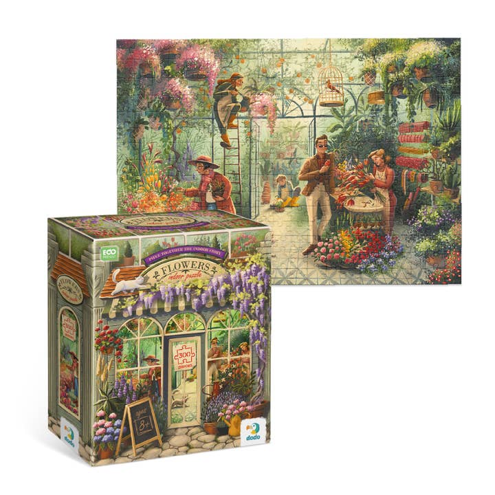 Puzzle classique Fleurs 300 pièces pour la vente par DoDo Brand